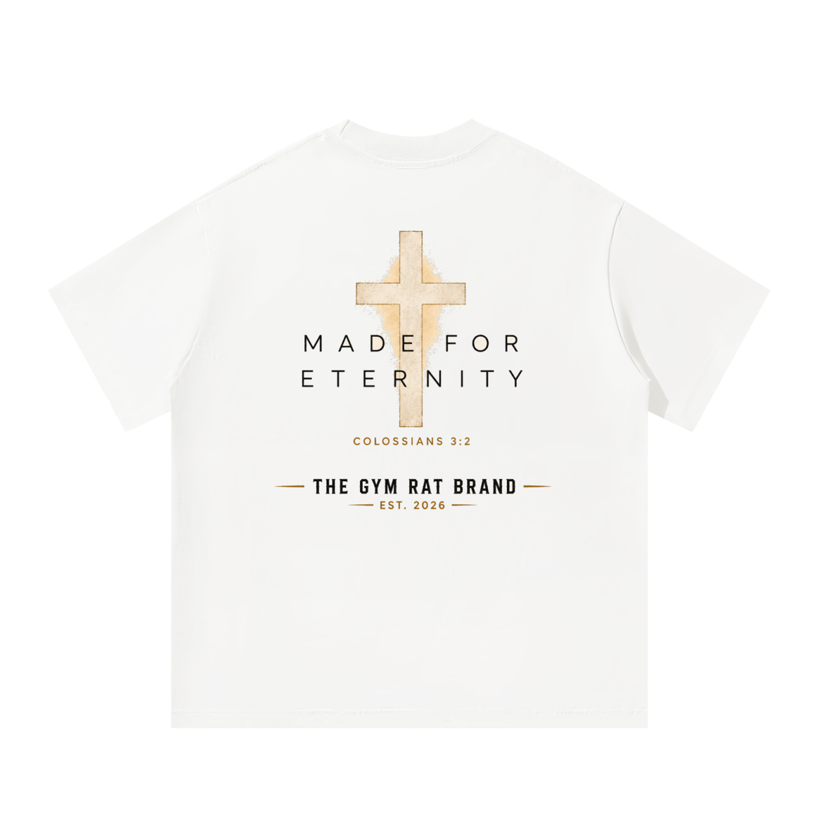 Men’s Armor of God Made for Eternity Heavyweight Oversized Tee