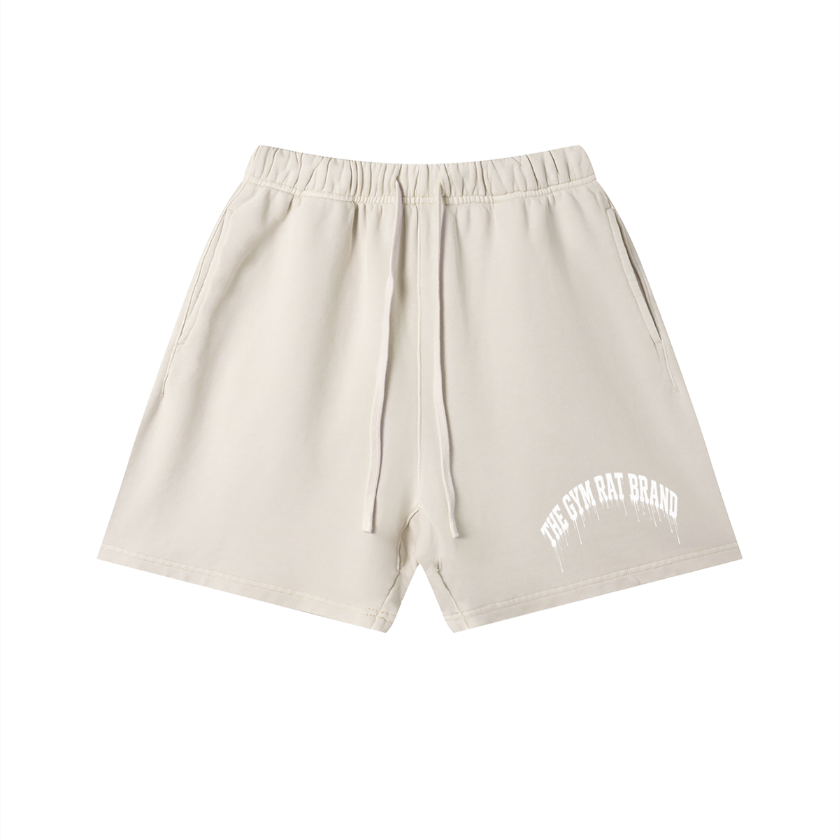 Men’s The Gym Rat Brand Drip Heavyweight Vintage Washed Shorts