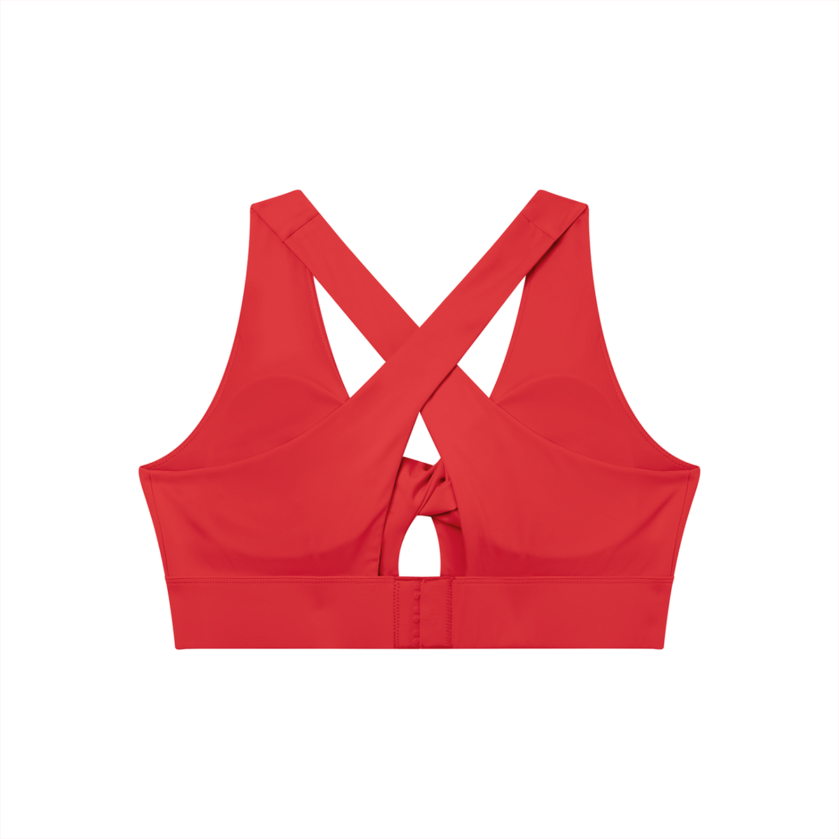 Women's Twist Front V-Neck Sports Bra