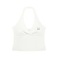 The Gym Rat Women’s Halter Cross-Over Crop Top