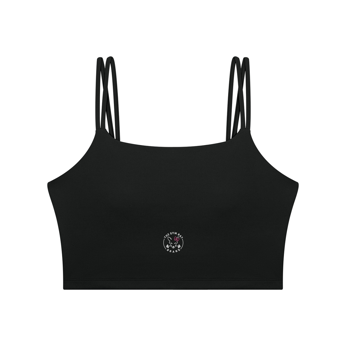 Women’s Stamp Cross-Back Cropped Tank Top