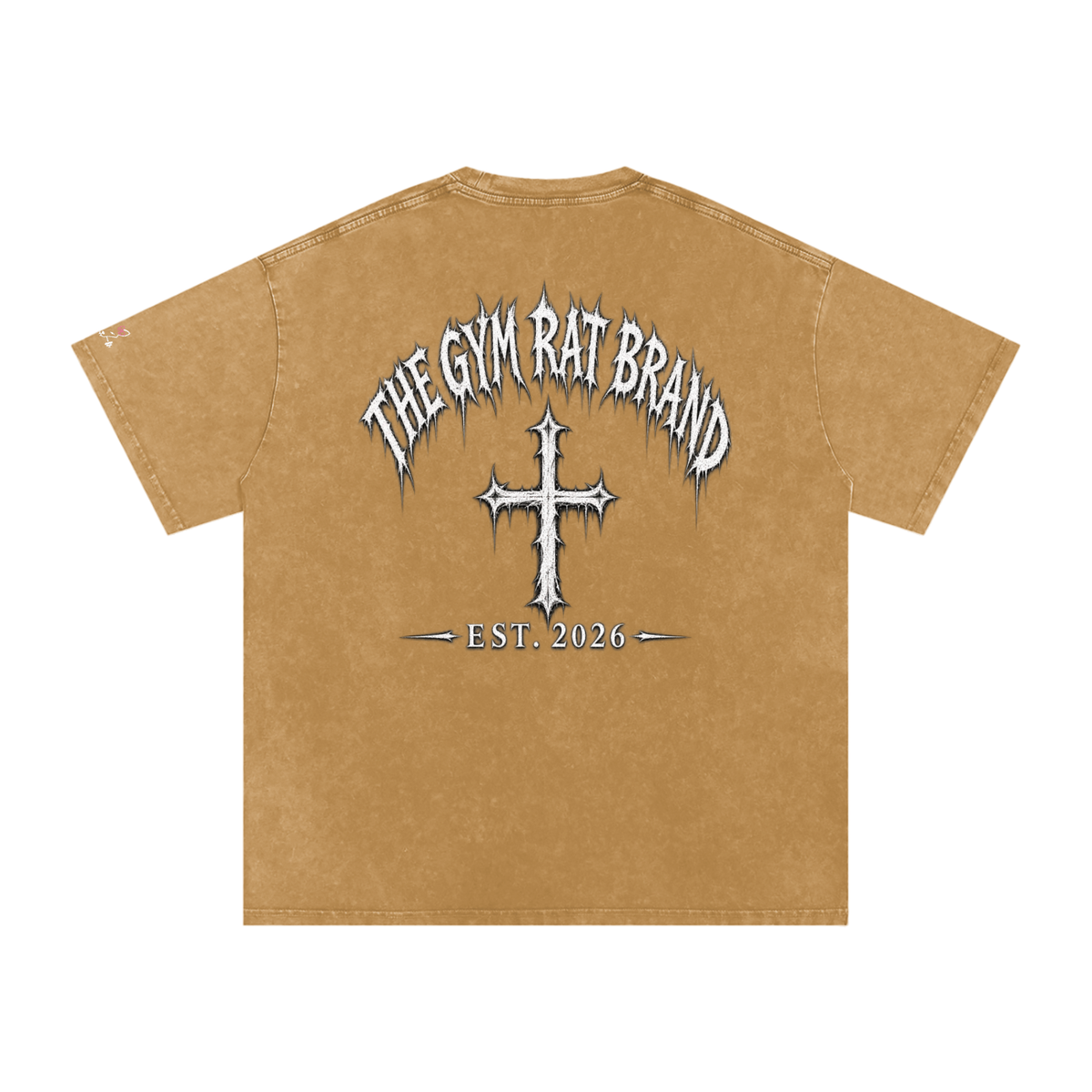 Women’s The Gym Rat Brad Cross Vintage Snow Wash Tee