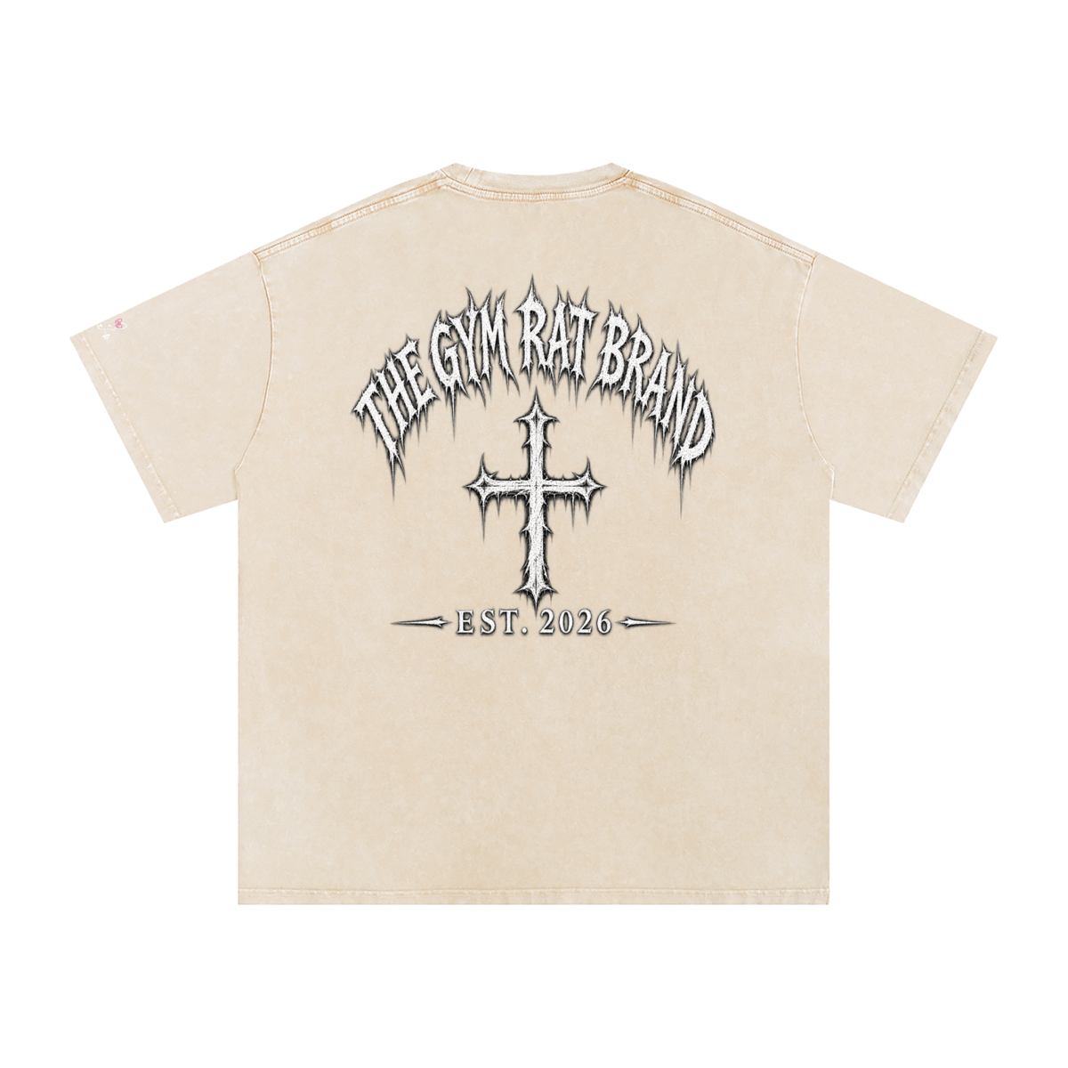 Women’s The Gym Rat Brad Cross Vintage Snow Wash Tee