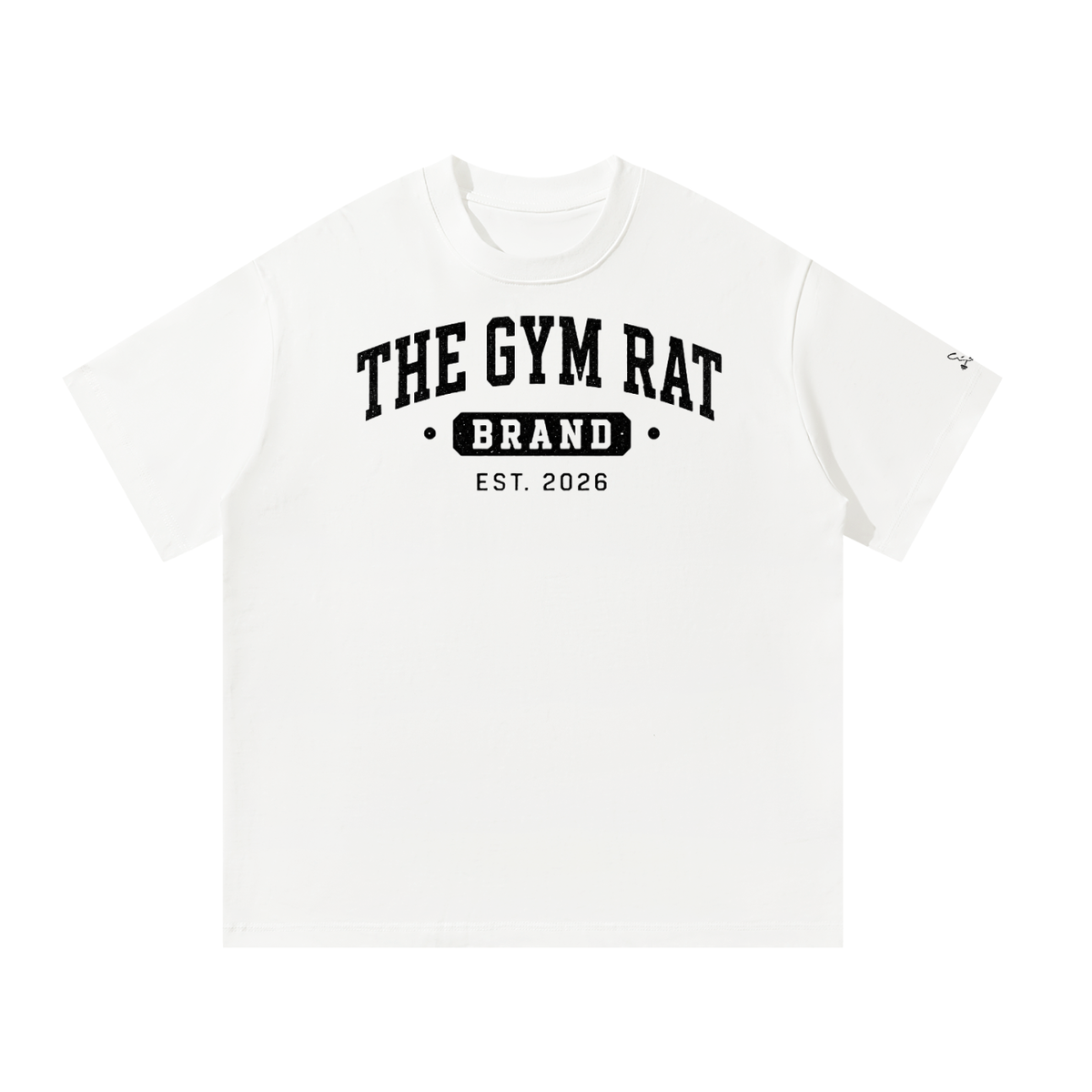 Men’s The Gym Rat Brand Varsity Oversize T-Shirt