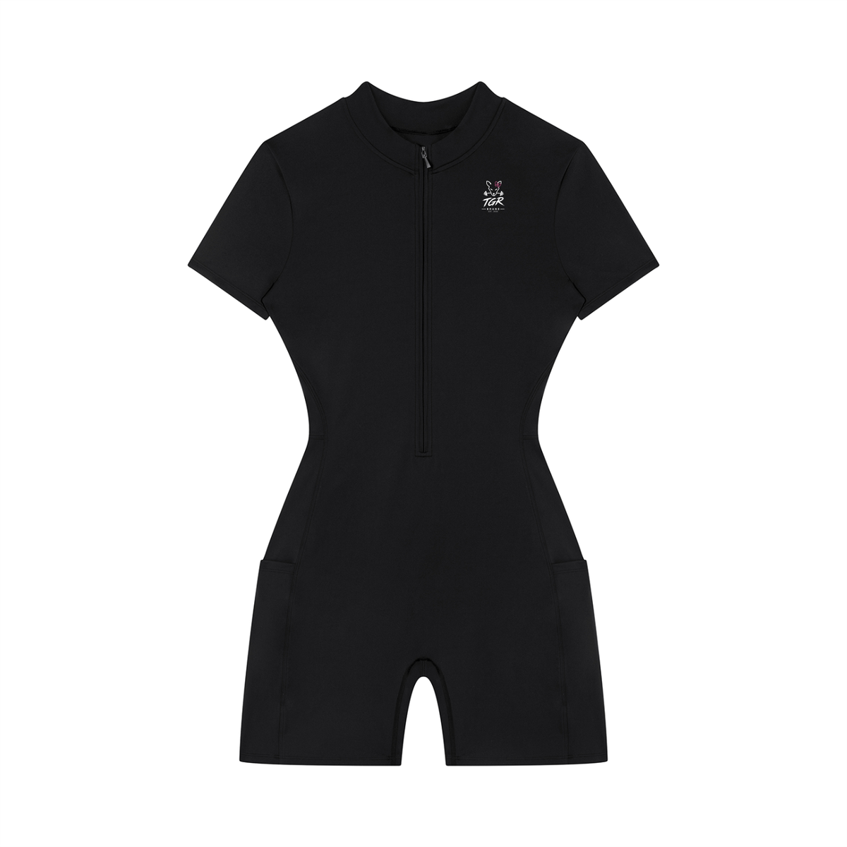 Women's TGR X Quarter-Zip Short Sleeve Romper