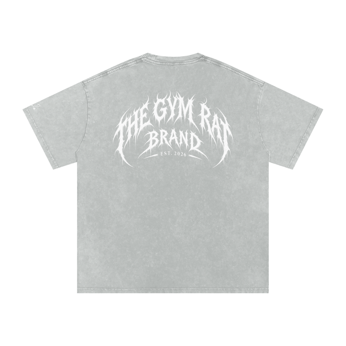 Mens The Gym Rat Brand Gothic Oversize Tee