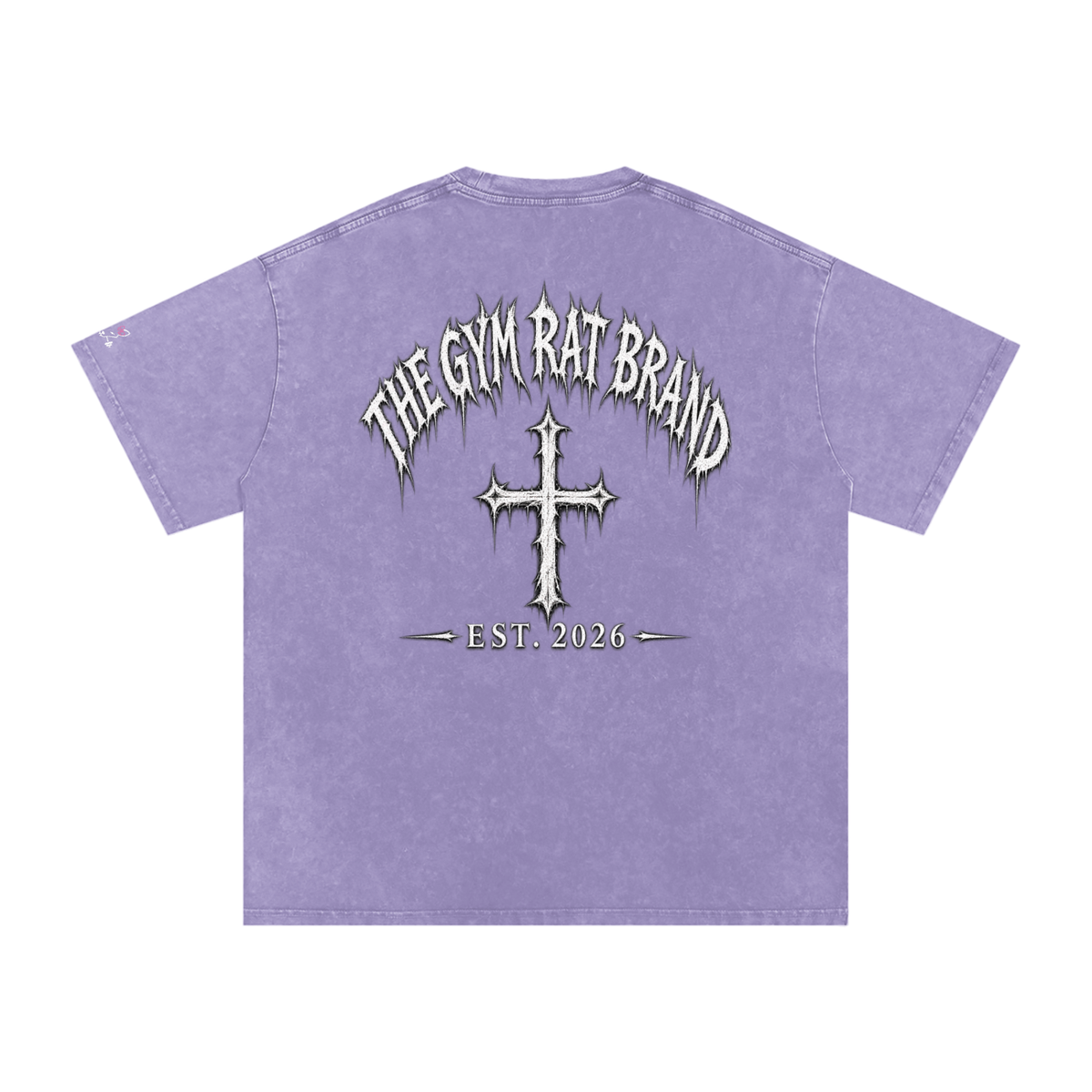 Women’s The Gym Rat Brad Cross Vintage Snow Wash Tee