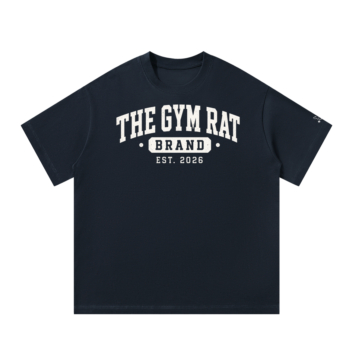 Men’s The Gym Rat Brand Varsity Oversize T-Shirt
