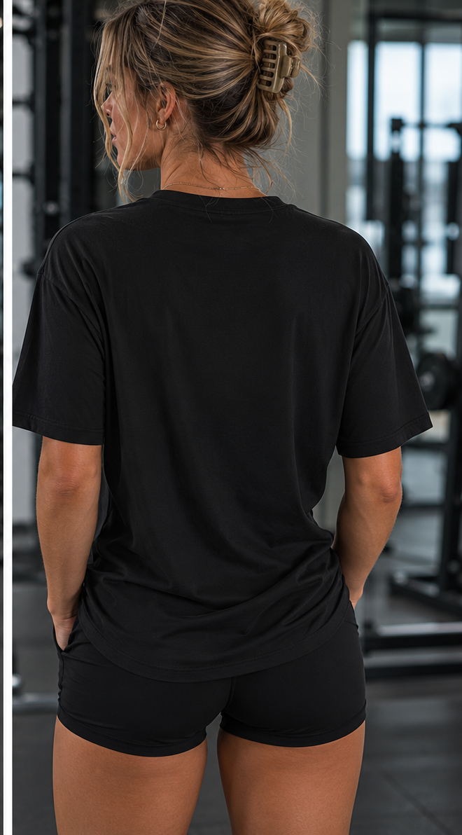 The Gym Rat Brand Stamp Women's Work Out Tee