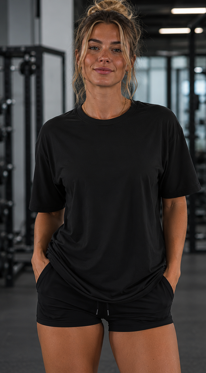 The Gym Rat Brand Stamp Women's Work Out Tee