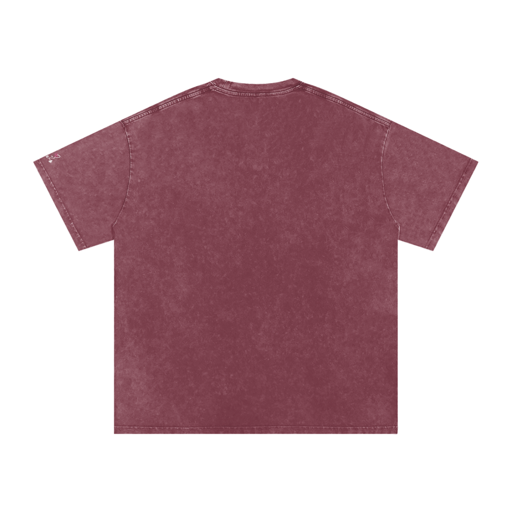 Women’s Oversize The Gym Rat Brad Drip Vintage Snow Wash Tee