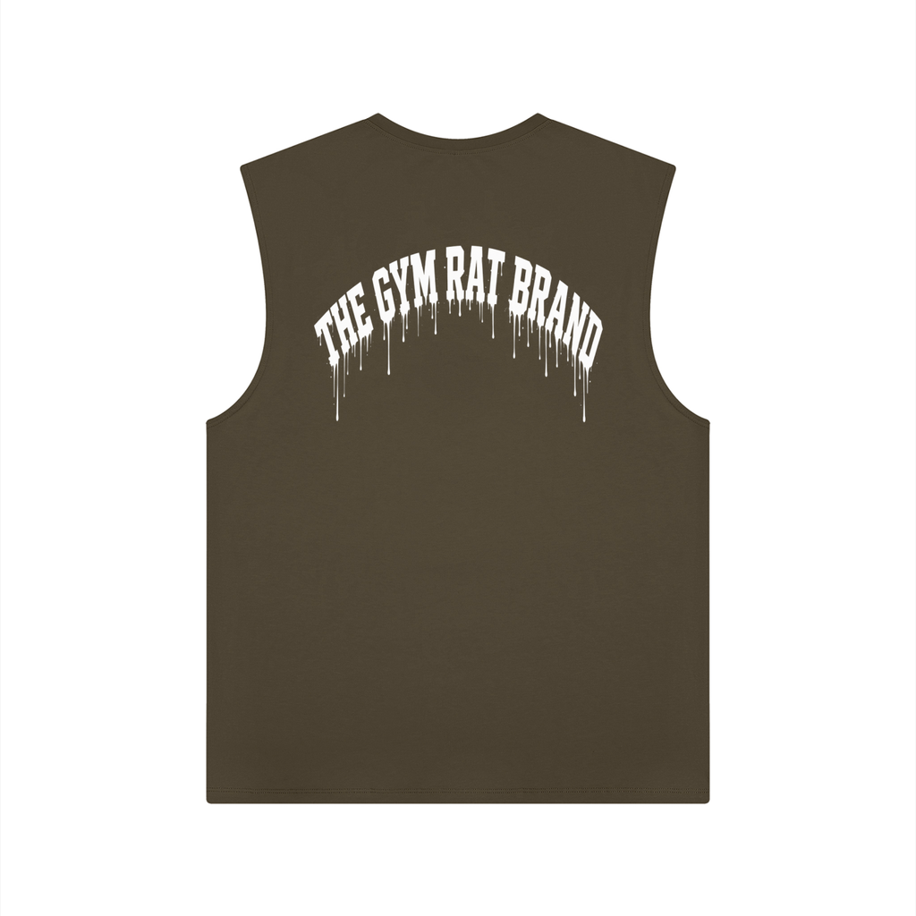 Men’s The Gym Rat Brand Drip Performance Tank Top