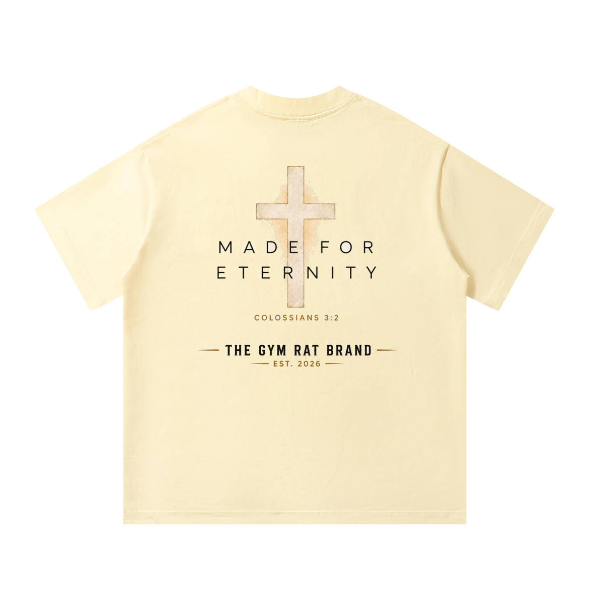 Men’s Armor of God Made for Eternity Heavyweight Oversized Tee