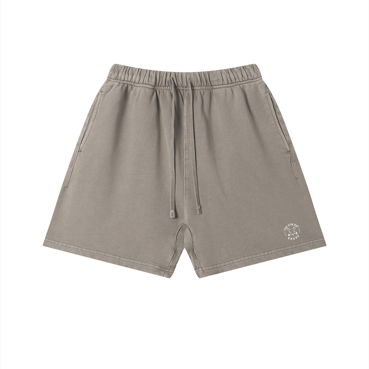 Men’s The Gym Rat Brand Stamp Heavyweight Vintage Washed Shorts
