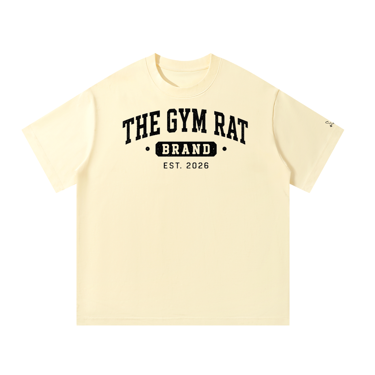 Men’s The Gym Rat Brand Varsity Oversize T-Shirt