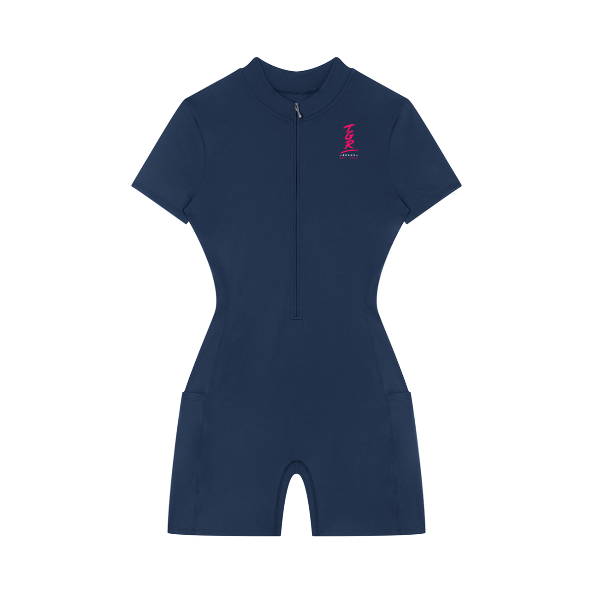 Women's TGR Quarter-Zip Short Sleeve Romper