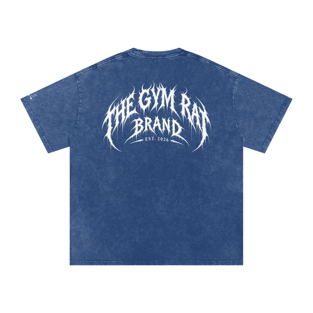 Mens The Gym Rat Brand Gothic Oversize Tee