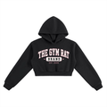 Women’s The Gym Rat Brand Varsity Heavyweight Cropped Hoodie