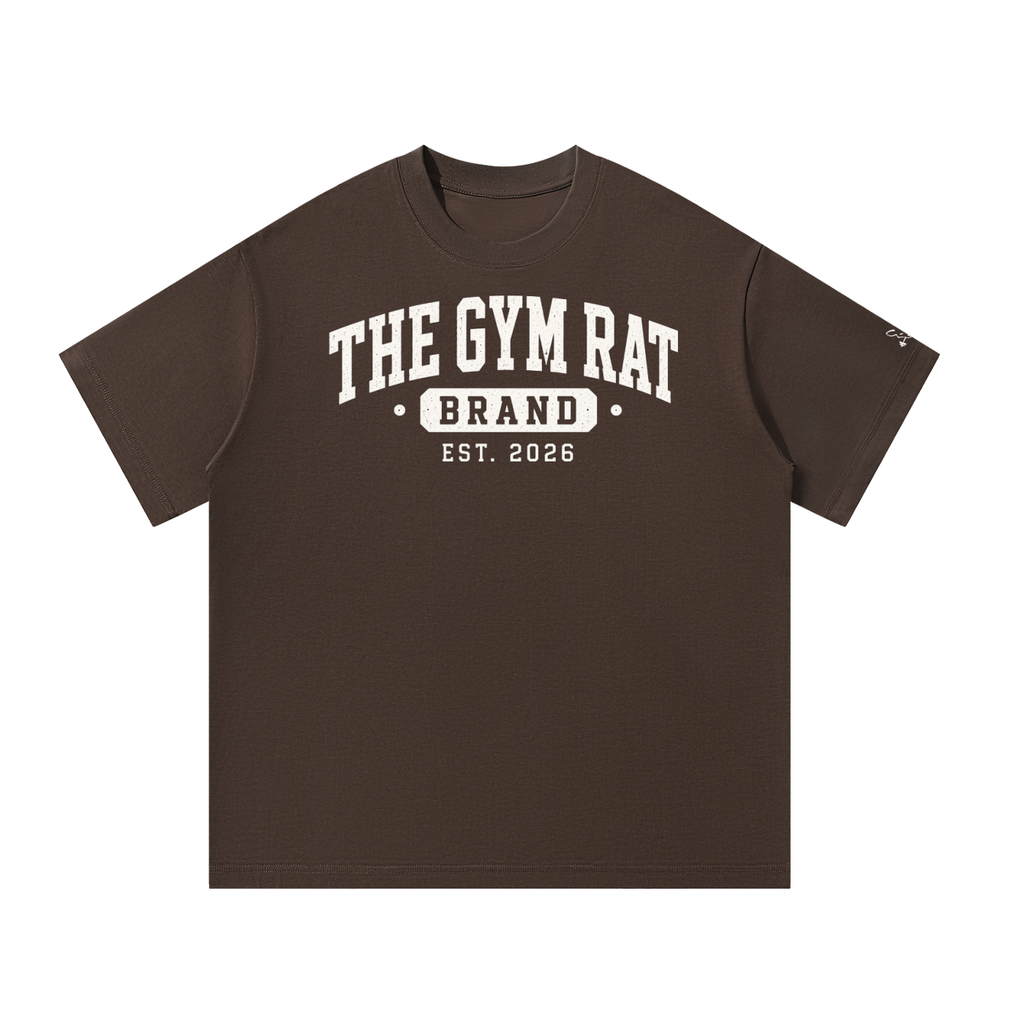 Men’s The Gym Rat Brand Varsity Oversize T-Shirt
