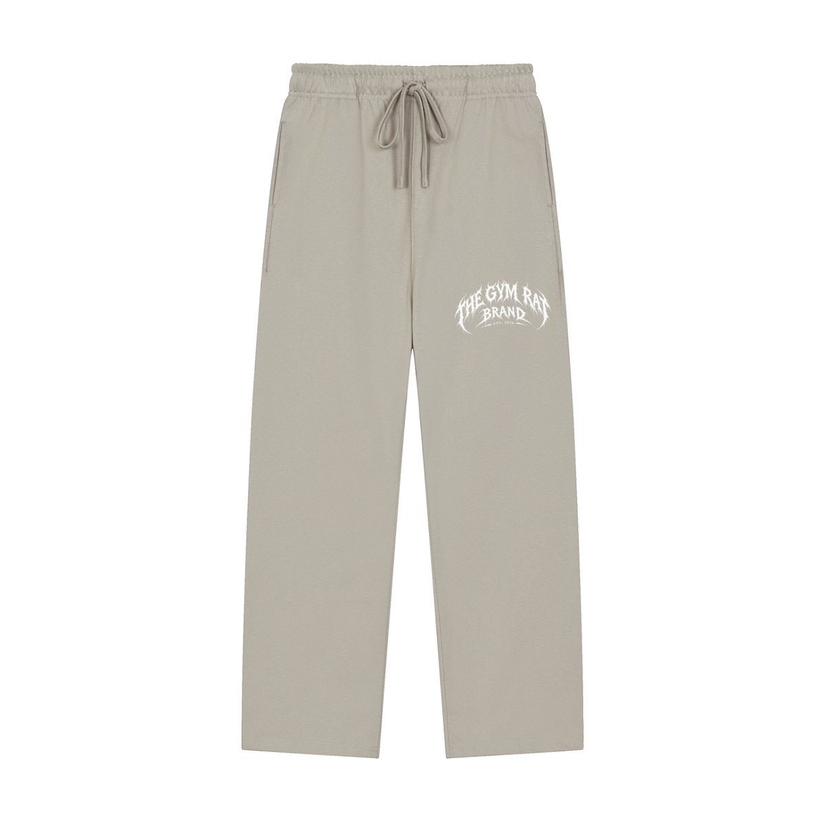 The Gym Rat Brand Gothic Straight-Leg Sweatpants