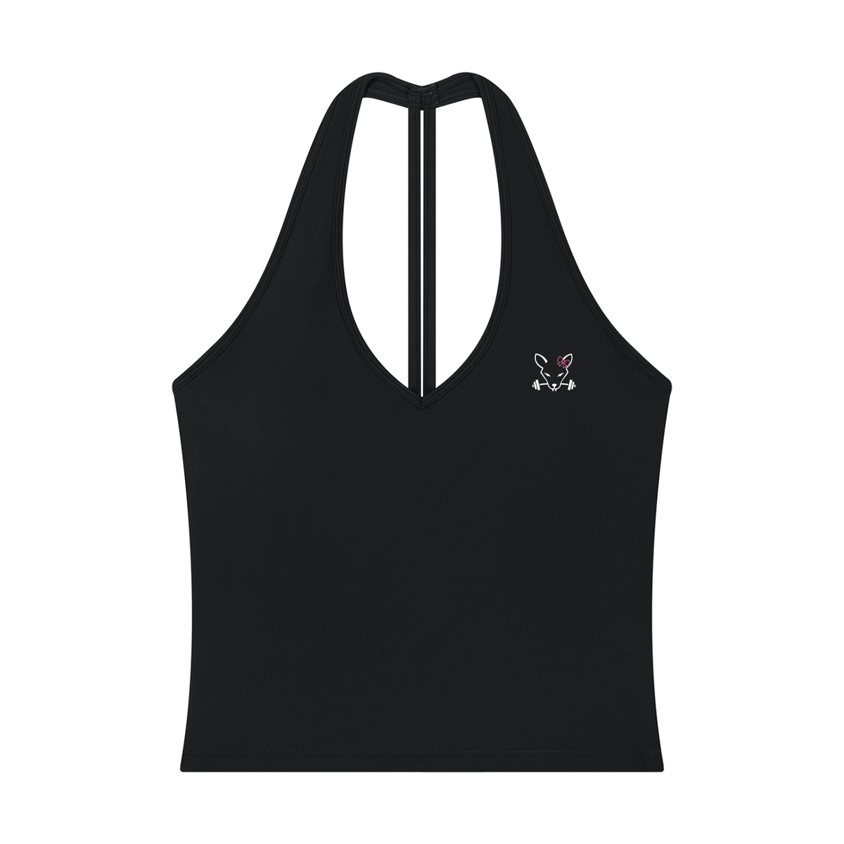 Women’s Halter V-Neck Yoga Tank Top
