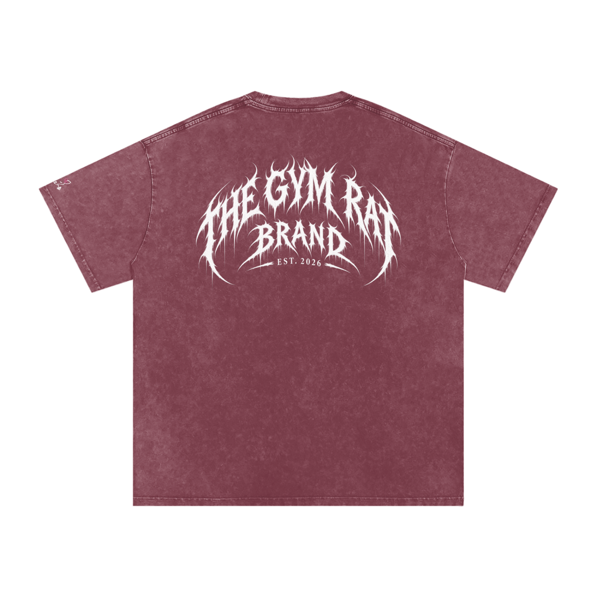 Women’s The Gym Rat Brad Gothic Vintage Snow Wash Tee
