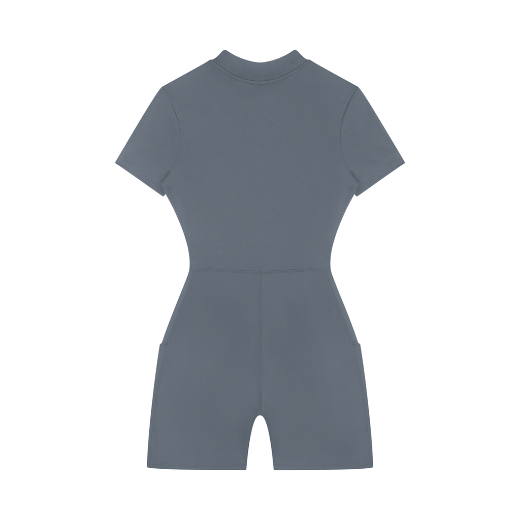 Women's TGR Quarter-Zip Short Sleeve Romper