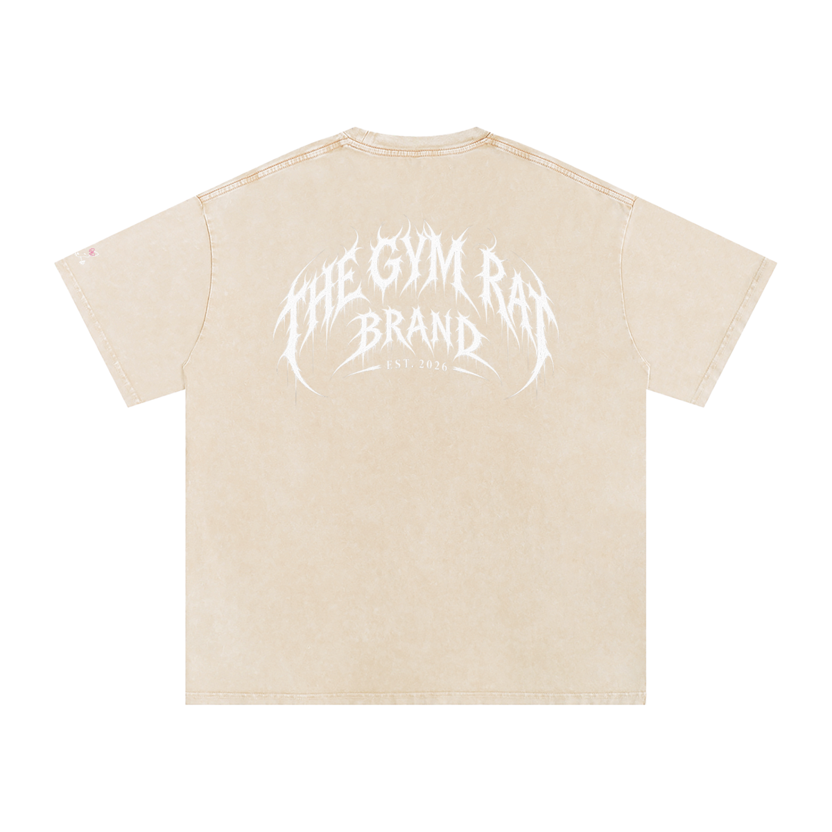 Women’s The Gym Rat Brad Gothic Vintage Snow Wash Tee