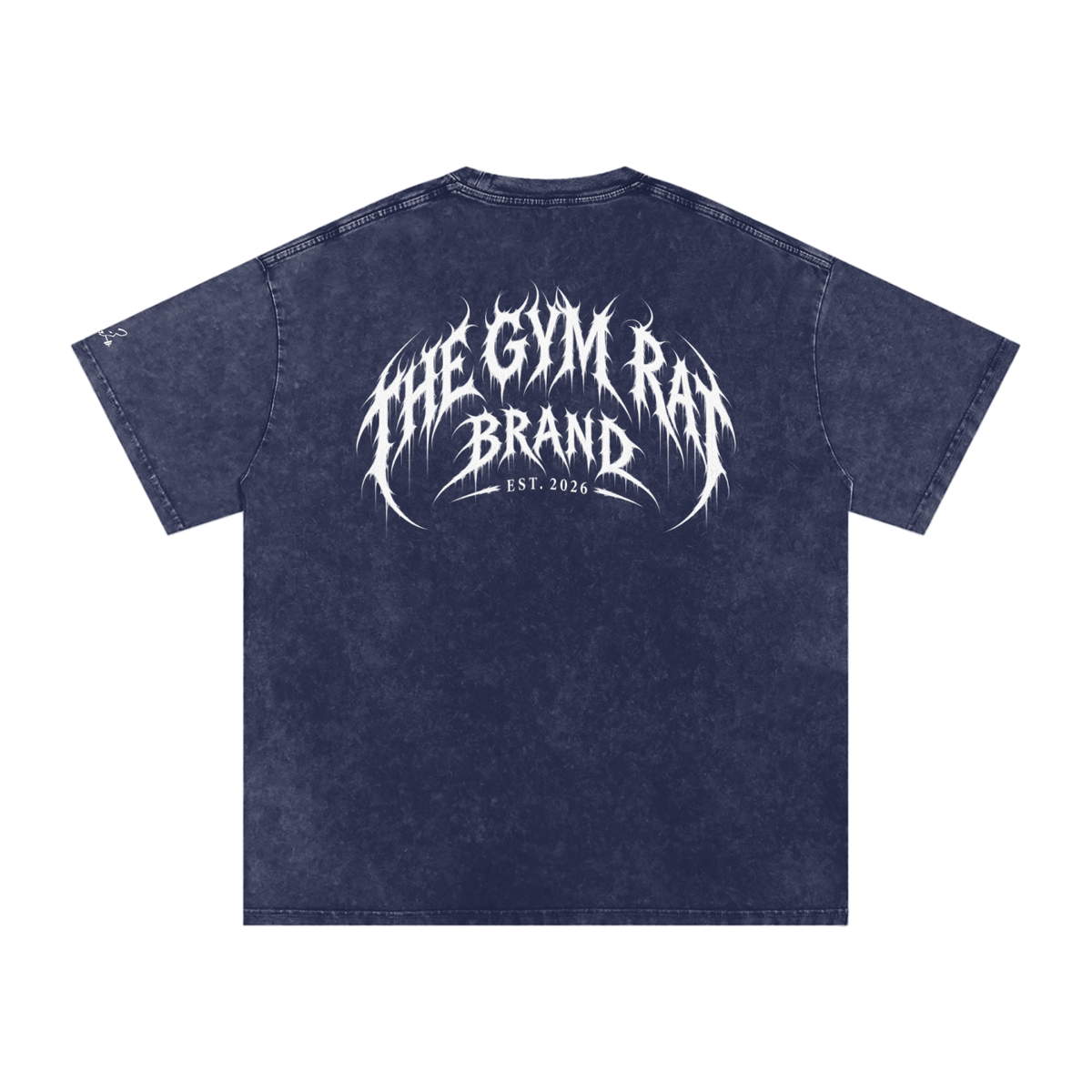 Mens The Gym Rat Brand Gothic Oversize Tee
