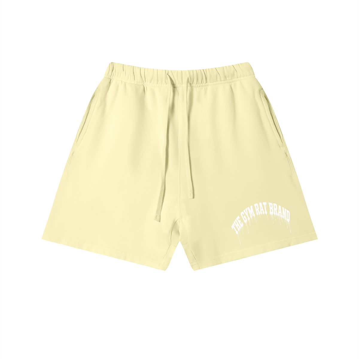 Men’s The Gym Rat Brand Drip Heavyweight Vintage Washed Shorts