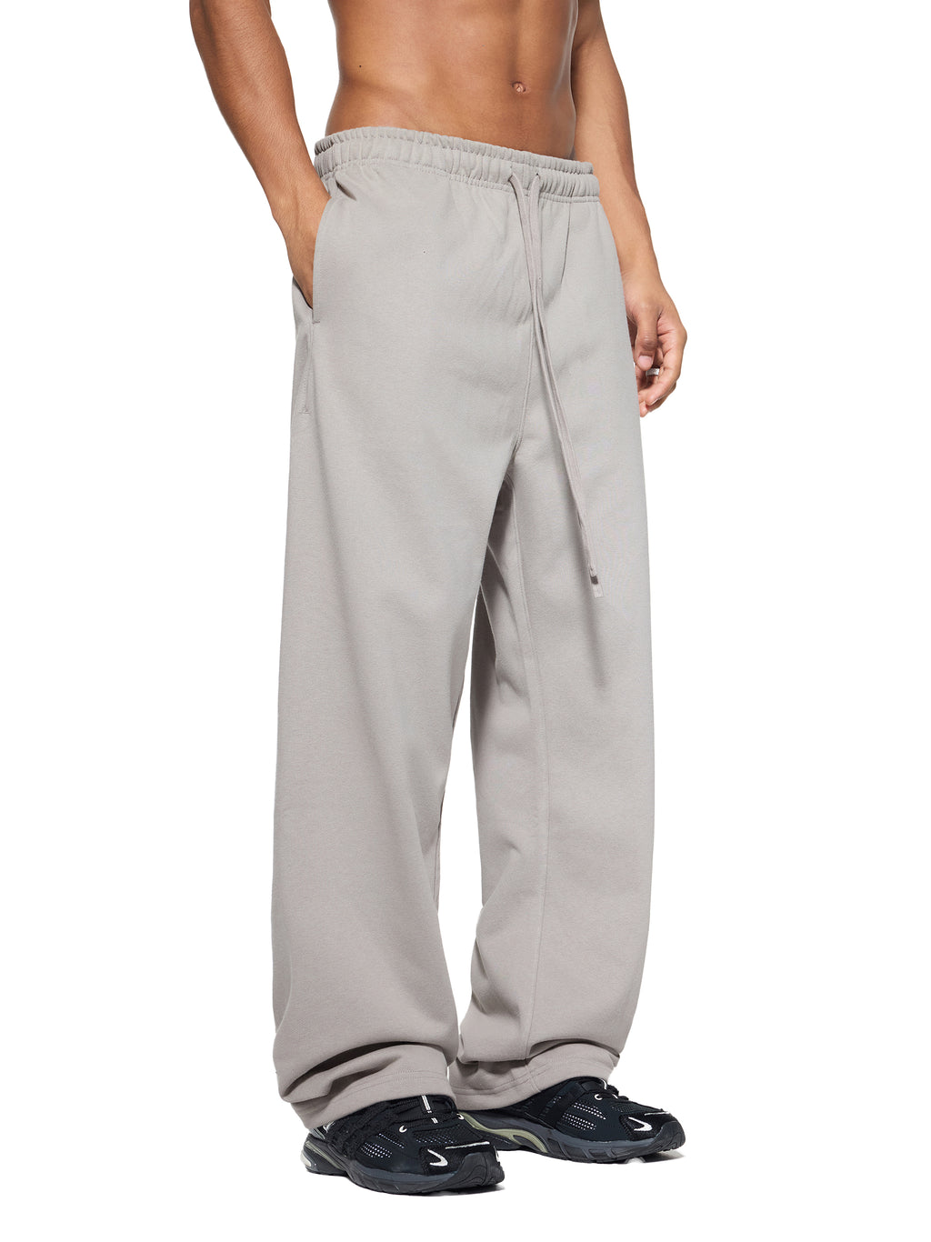 The Gym Rat Brand Gothic Straight-Leg Sweatpants