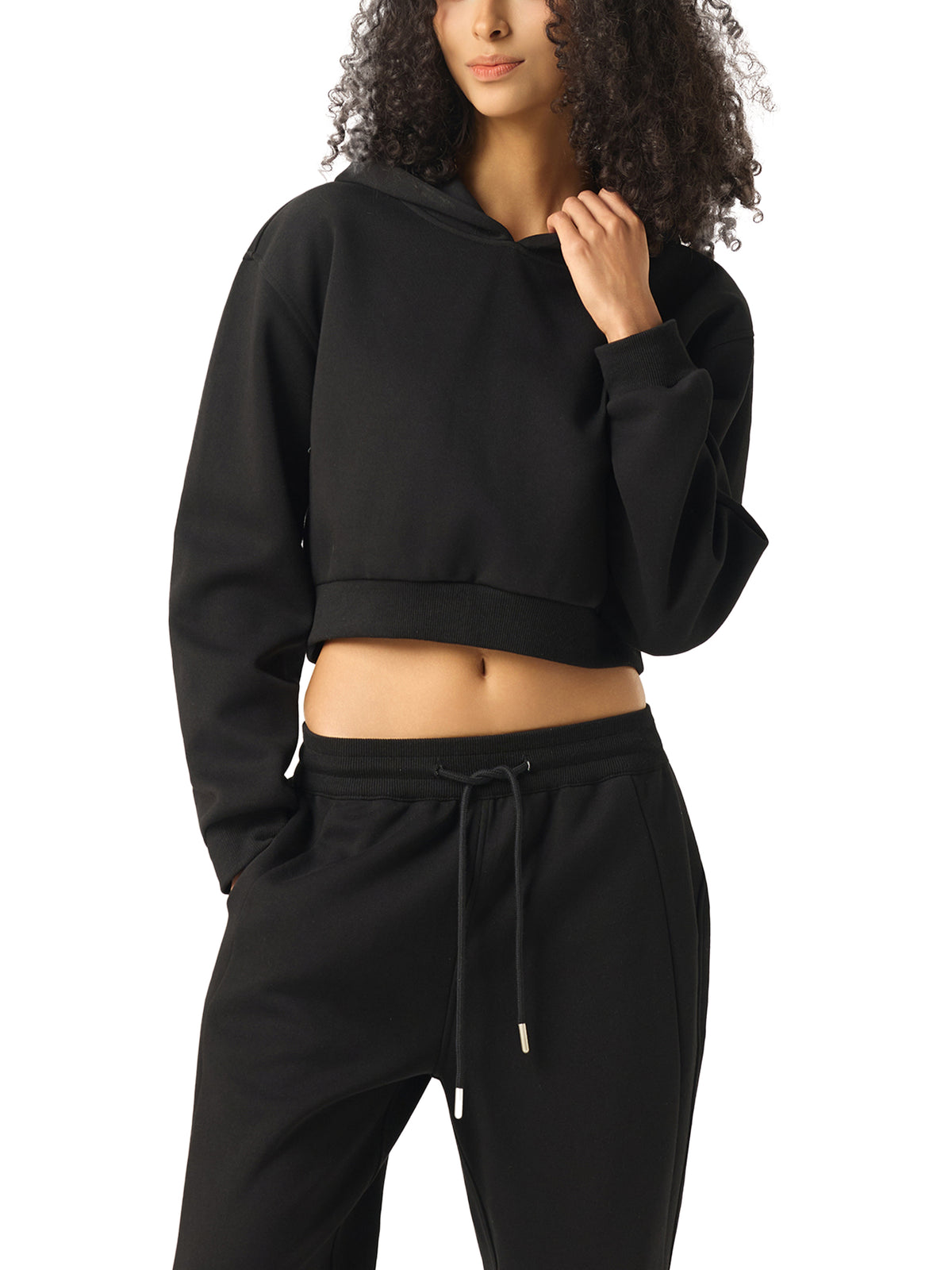 Women’s The Gym Rat Brand Varsity Heavyweight Cropped Hoodie