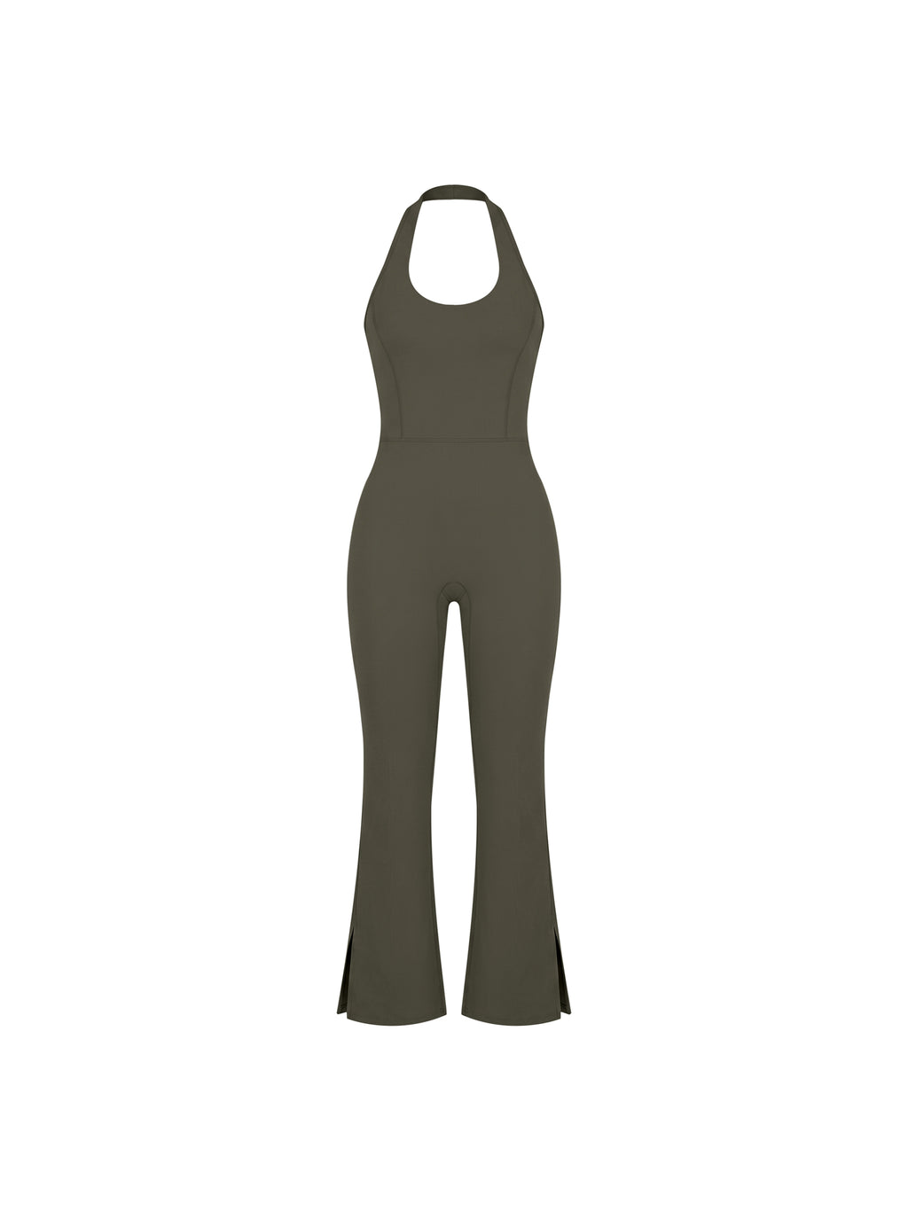 Women’s Logo Halter Flared Jumpsuit