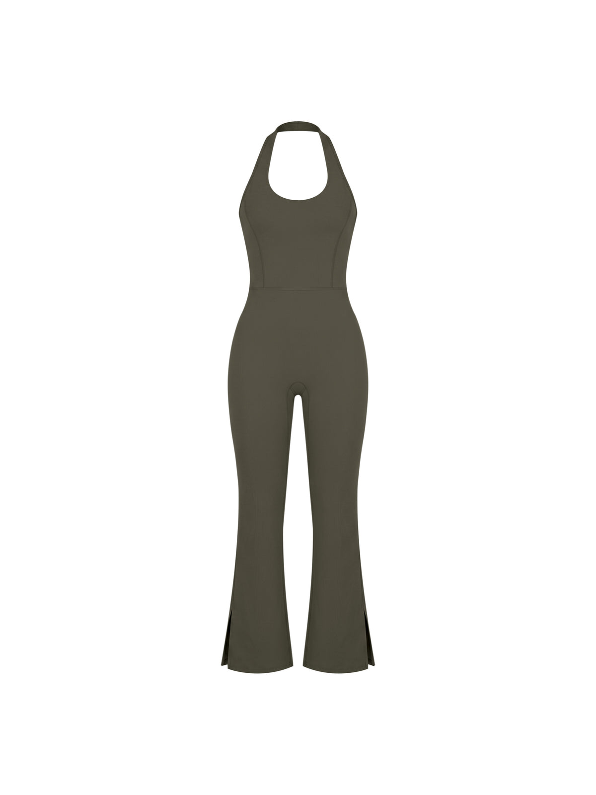 Women’s Logo Halter Flared Jumpsuit