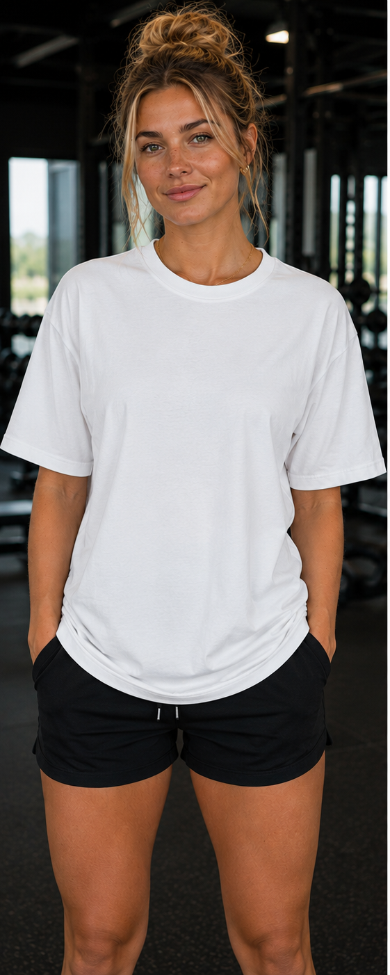 The Gym Rat Brand Stamp Women's Work Out Tee